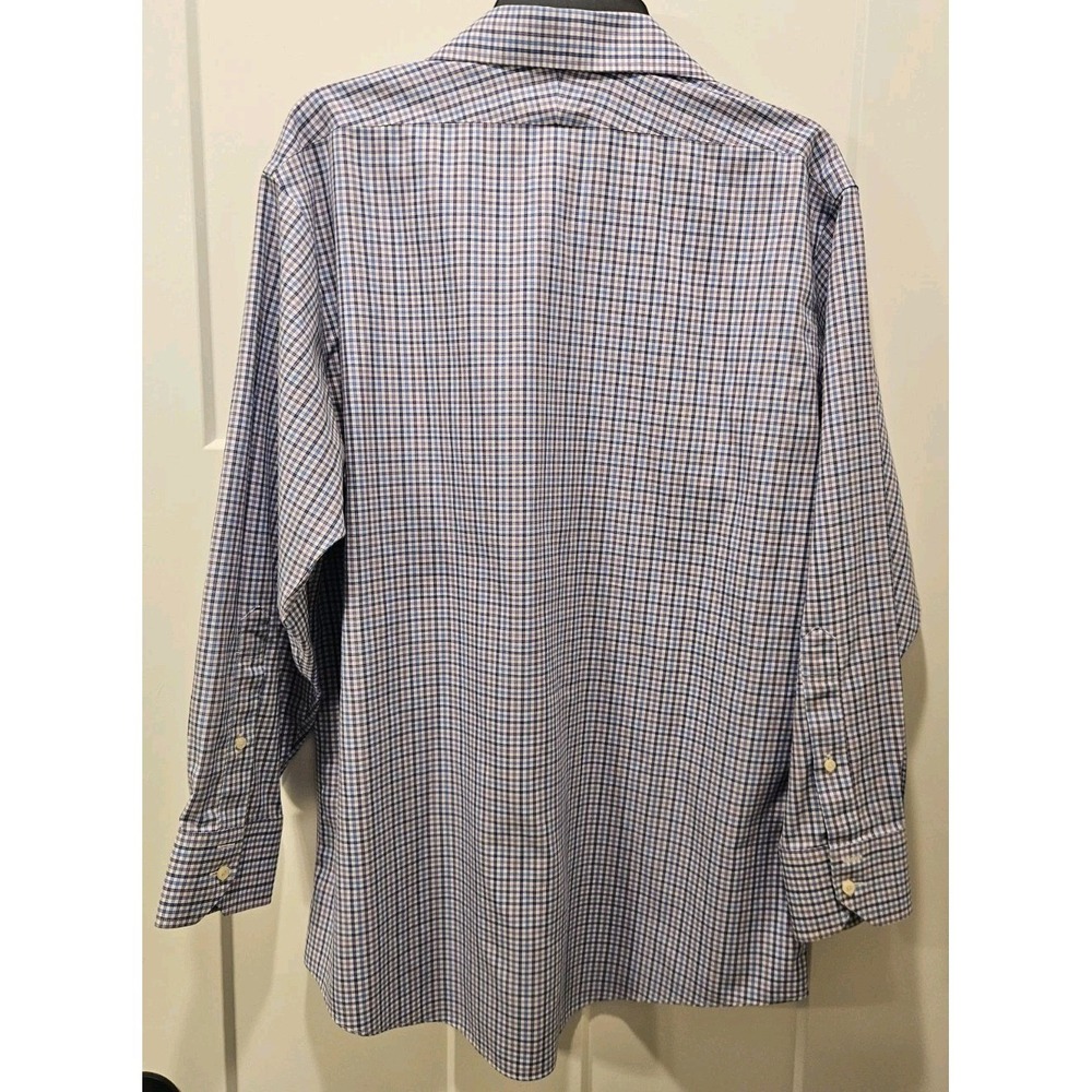 Brooks Brothers Regent 16-32‎ Plaid Supima Cotton Non-Iron Dress Shirt - Picture 3 of 6